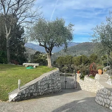 Apartment Rez De Jardin, Entre Et Montagne Levens